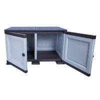 Mueble Elegance Liso Goya Gris / Wengue 78X47X42 Cm