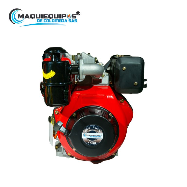 Motor Diesel 10HP 3600 RPM Eje Cuña Rosca Maquiequipos MAQUIEQUIPOS ...