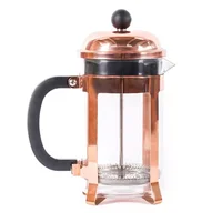 Cafetera con Filtro 600ml Oro Rosa Set X 36 Unidades