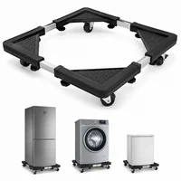 Base Soporte Movil Ajustable para Lavadora. Nevera