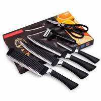 Juego Set de Cuchillos X 6 Piezas Profesional Genérico