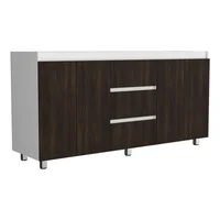 Mueble Inferior Cocina 1.80 Metros Vimo Derecha RH Europeo/Blanco 89.5x178.2x50.5 cm Just Home Collection