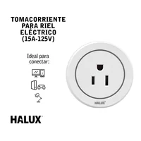 Tomacorriente Para Riel Eléctrico Halux