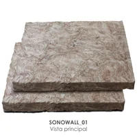 Aislante Lana Roca 0.61x1.22m 2.5 Pulgadas 4 Unidades Sonowall Calorcol