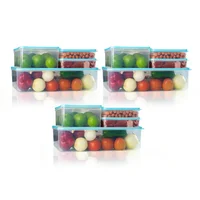 Set x12 Recipientes de Polipropileno para Organizar con Estilo Menta
