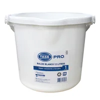 Balde Institucional 12 Litros Blanco Task Pro