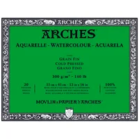 Bitacora Arches 300g 31x41cm Frio 20 Hojas 100% A1795062