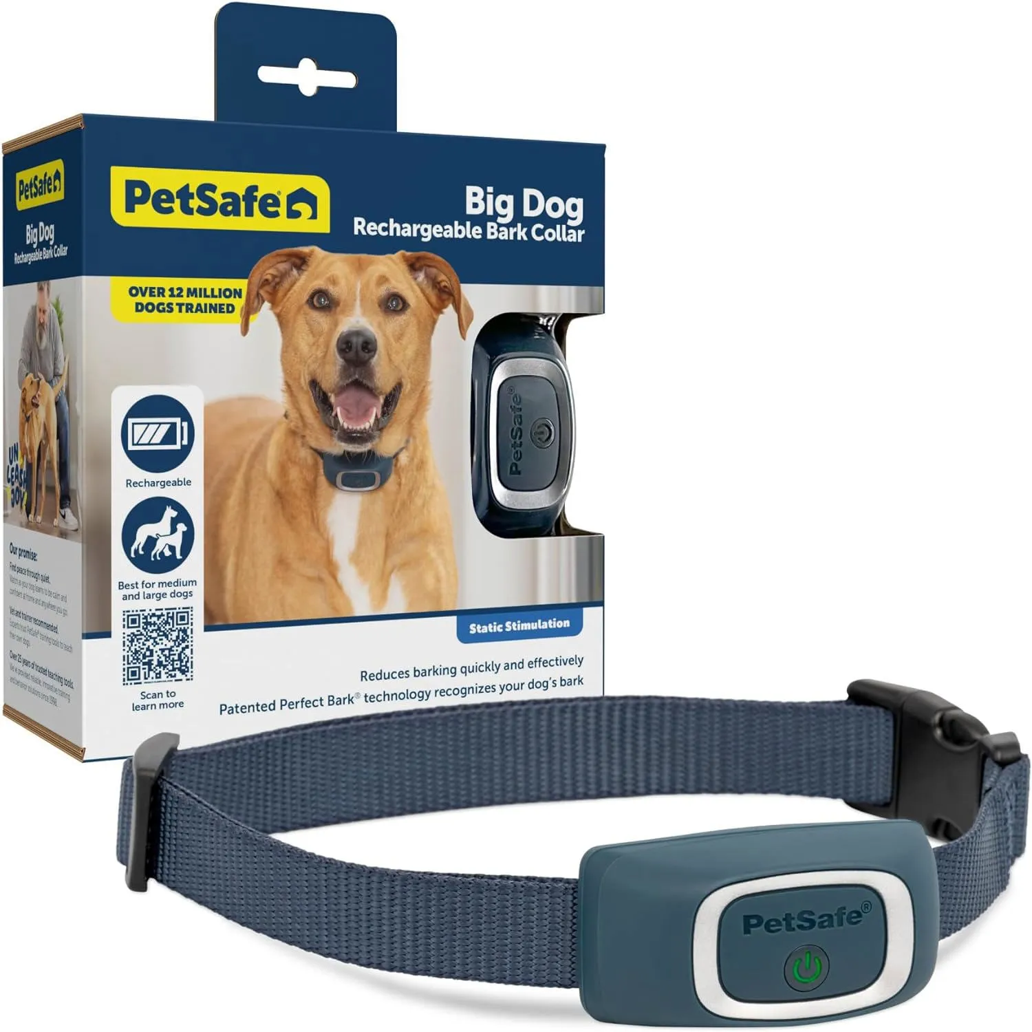 Collar Para Perro De Corteza Recargable 15 Niveles Petsafe 6