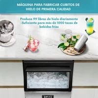 Máquina de Hielo Comercial EUHOMY de Alta Producción y Autolimpieza