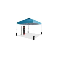 Toldo Desplegable para Exteriores Color Azul Cian