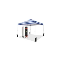 Toldo Desplegable para Exteriores Color Patrón de Rayas