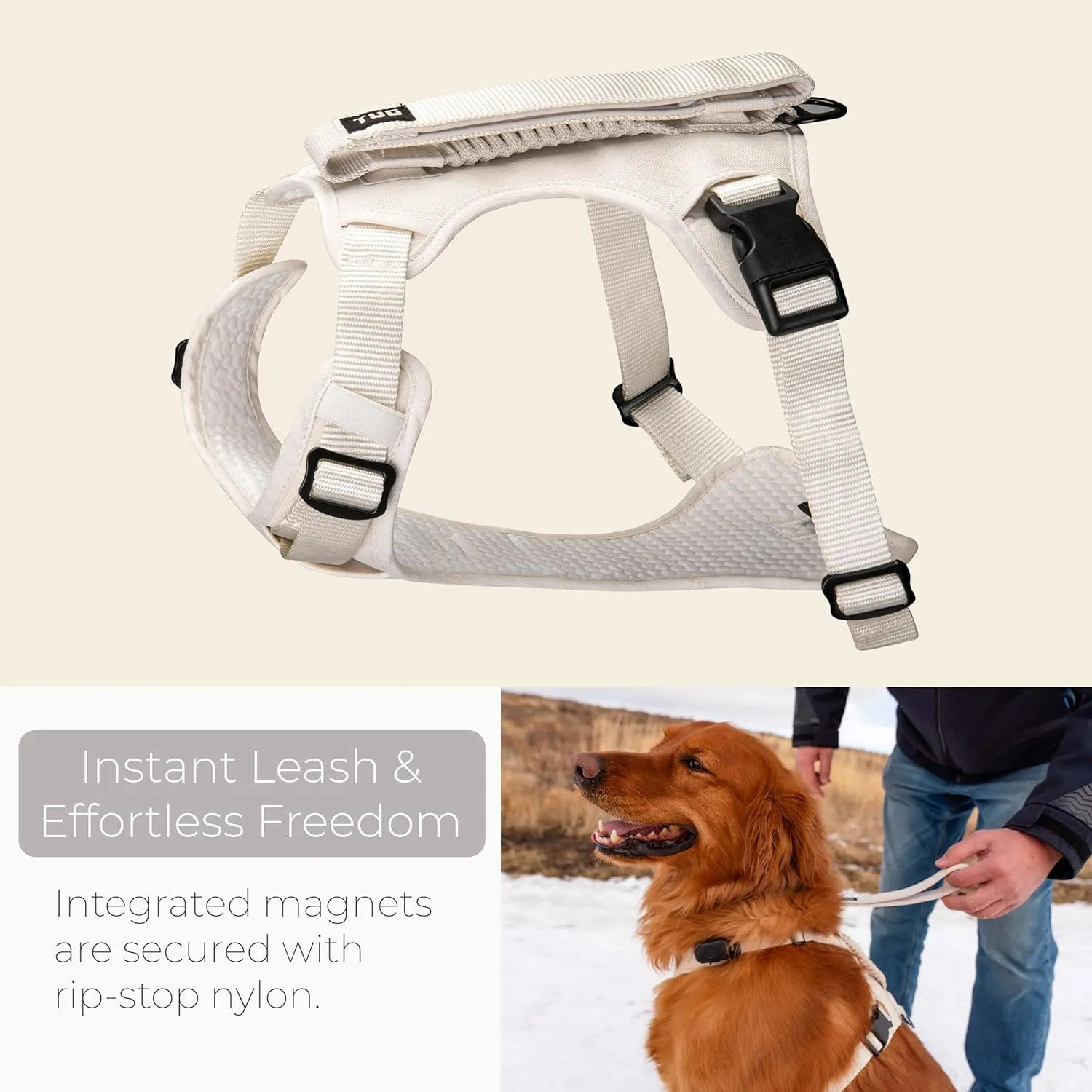 Arnés Para Perro De Agarre Integrada Magnéticamente Tug 3
