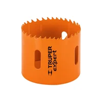 Sierra Copa Bimetálica Diámetro 2.3/8'' Mandril de 7/16'' Truper x 3 Unidades