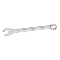 Llave Mixta de 15 mm en Acero Cromo Vanadio Largo 190 mm Pretul x 6 Unidades