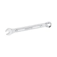 Llave Mixta de 7 mm en Acero Cromo Vanadio Largo 110 mm Pretul x 12 Unidades