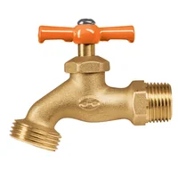 Llave para Agua 3/4'' Latón de Máxima Duración y 5 Cuerdas Truper x 6 Unidades