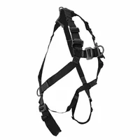 Arnés Tipo Soldador de Cuerpo Entero Premium Fabricado En Reata Ignífuga de 45 Mm de y 4 Argollas D Metálicas. Hebillas Metálicas de Conexión Simples. Modelo En H. Incluye Porta Eslinga.
