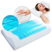 Almohada Viscoelástica Memoria Gel Refrescante Media 30 Cm15 Cm