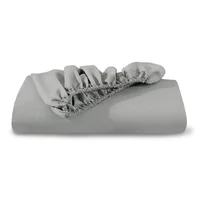 Sabana Ajustable Extradoble Casa Bonita 150 Hilos Gris
