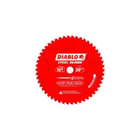 Hoja de Sierra Circular de 25,4cm de Diámetro y 2,54cm de Eje con 50 Dientes y Filo de Corte de Carburo