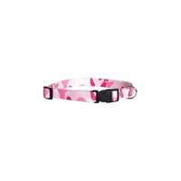 Camo Para Perro Collar Rosa 14-50.800cm