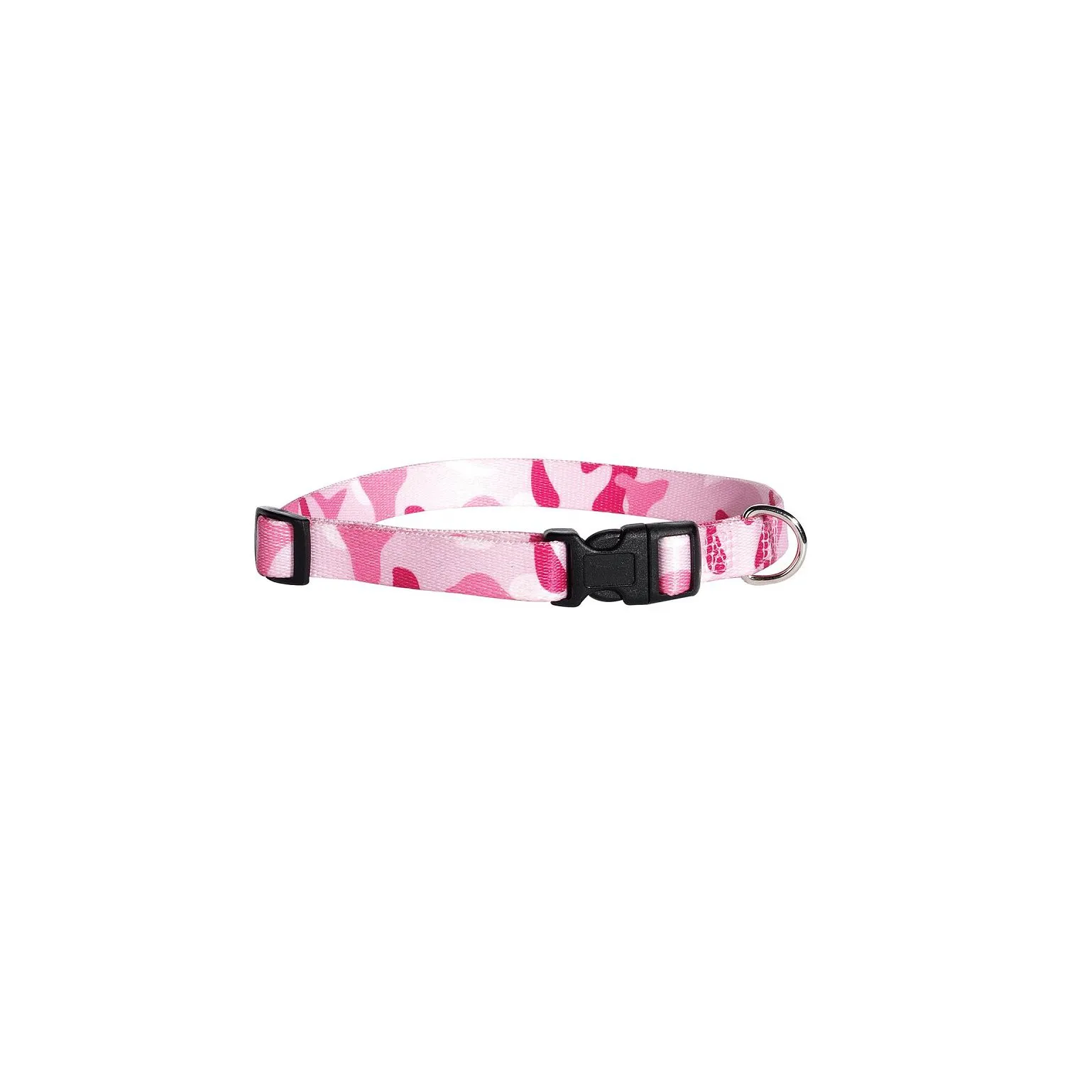 Camo Para Perro Collar Rosa 14-50.800cm