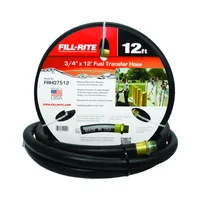 Manguera para Transferencia de Combustible de Neopreno Color Negro de 3,65m y 50psi