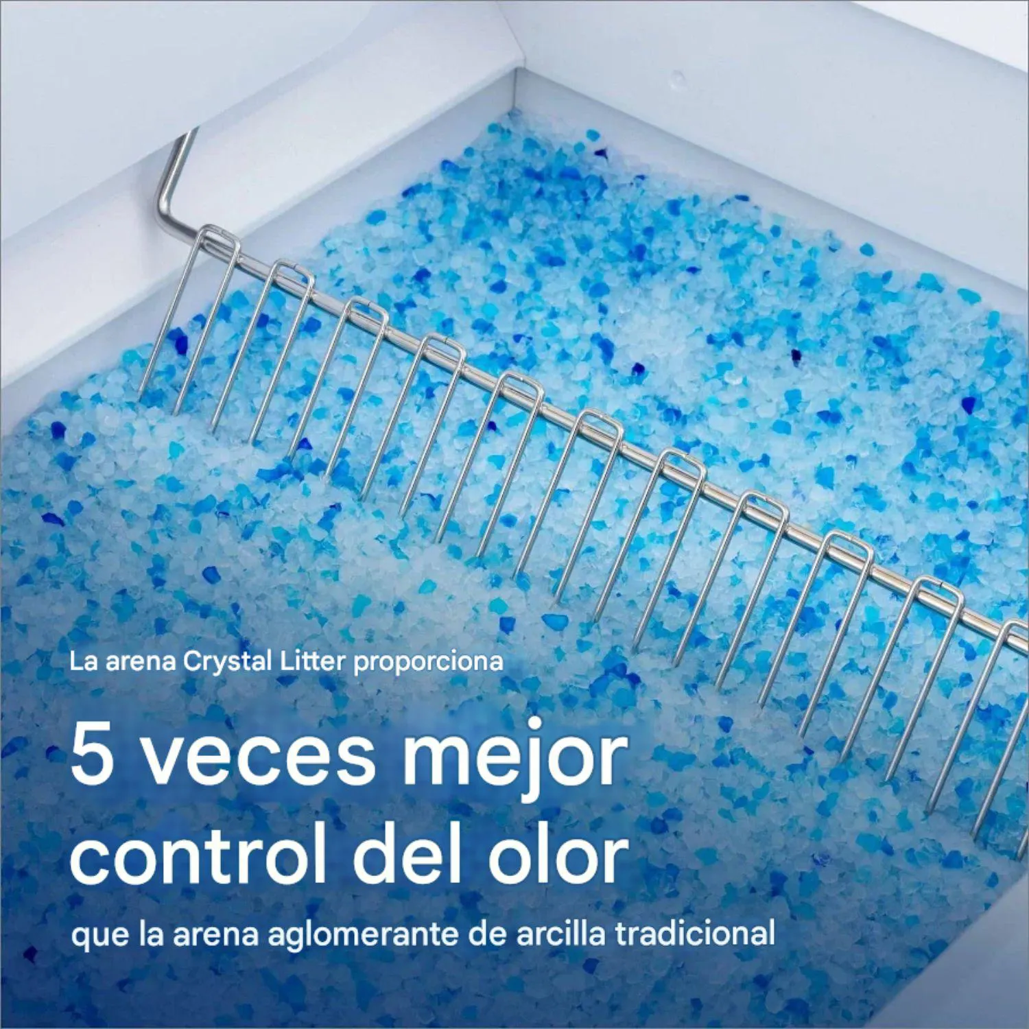 Caja de Arena Autolimpiable de Plástico de 51.81cm de Ancho y 73.66cm de profundidad 4