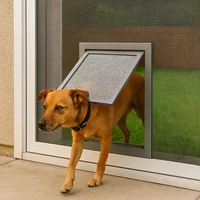 Puerta de Malla de Plástico para Mascotas