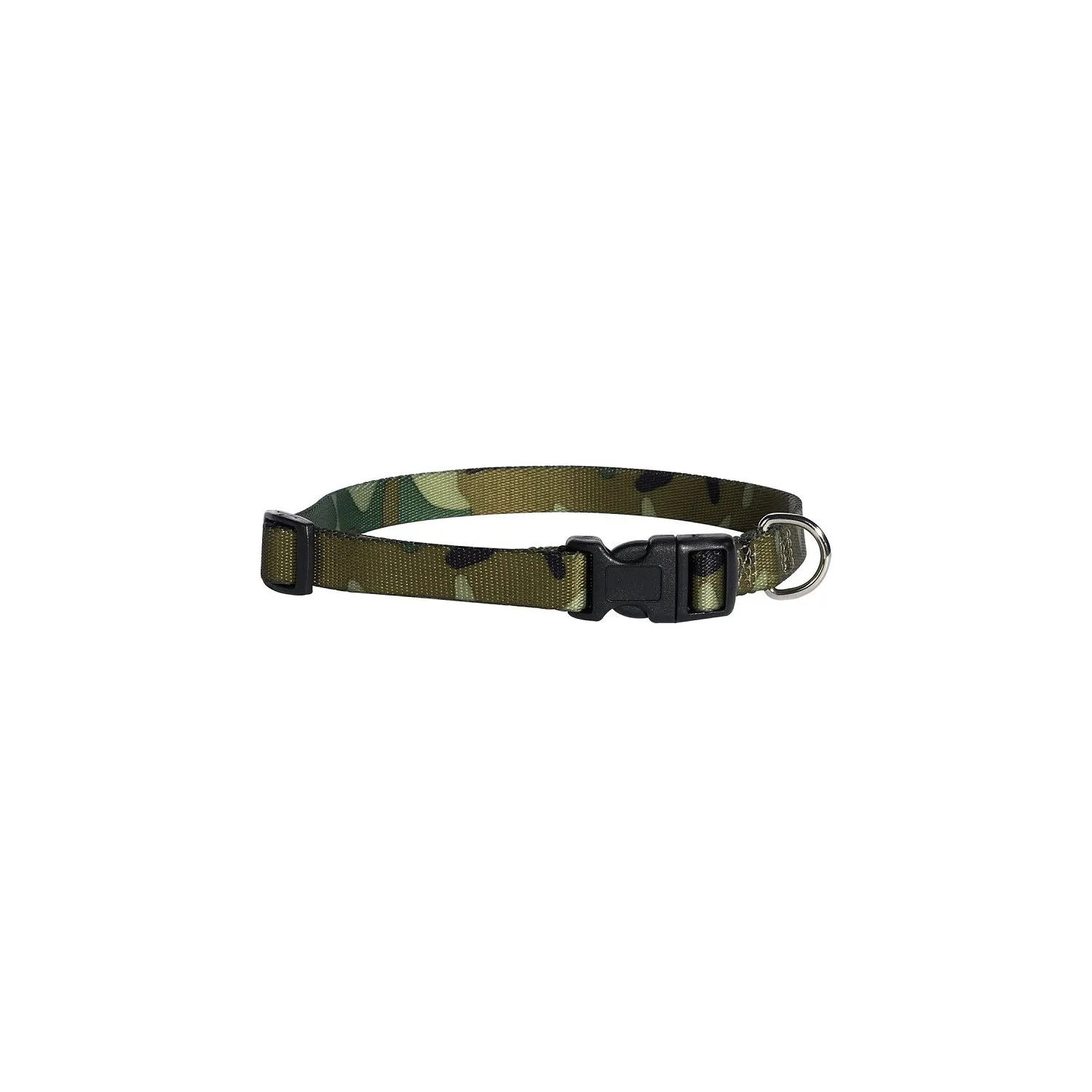 Camo Para Perro Collar Verde 10-40.640cm