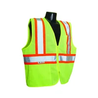 Chaleco de Seguridad Radians SV22 Verde con Cierre Talla 2XL Unisex