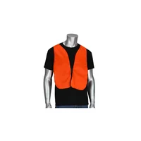 Chaleco de Seguridad Safety Works Naranja con Cierre de Contacto Talla Única Unisex