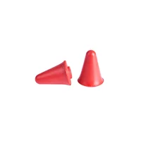 Tapones para Oídos de Goma y Espuma Color Rojo de 25DB