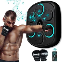 Máquina De Boxeo Musical Poetish Entrenador Electrónico Negro Para Adultos