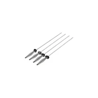 Brocheta en Espiral para Barbacoa de 43,18cm Tacto Frío y Mango de Fácil Agarre