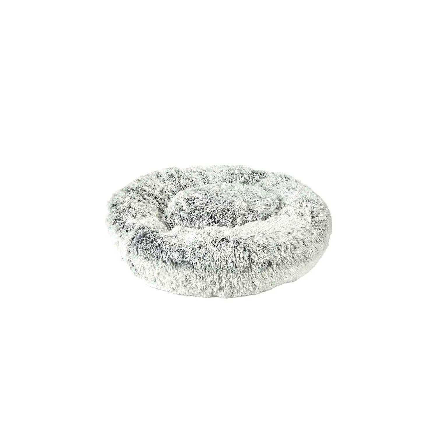 Cama Redonda de Felpa para Perro Con Cubierta de Poliéster de 45.72cm de Largo y 43.18cm de Ancho