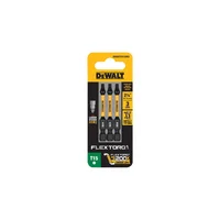 Punta para Destornillador con Mando Torx T15 con Vástago Hexago de 0,635cm y 5,71cm de largo