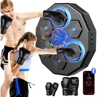 Máquina Beyn De Boxeo Musical 2025 Inteligente Con Guantes Y Luces LED