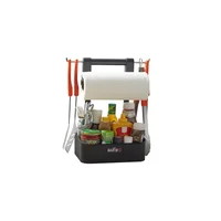 Carrito Organizador Plegable para Barbacoa de Plástico