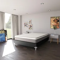 Combo Base Cama + Colchón Sencillo 100X190