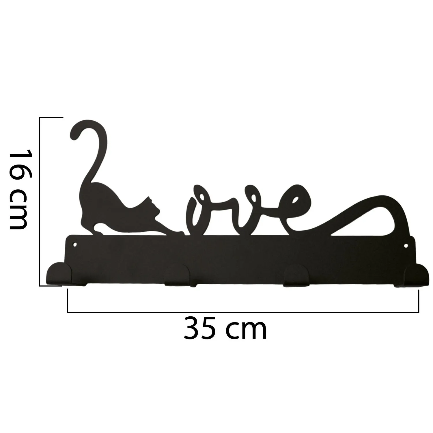 Perchero Gato Love 6