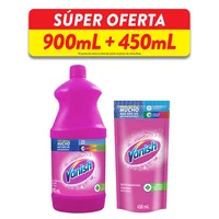 Desmanchador Vanish 900ml Botella Rosa + Vanish