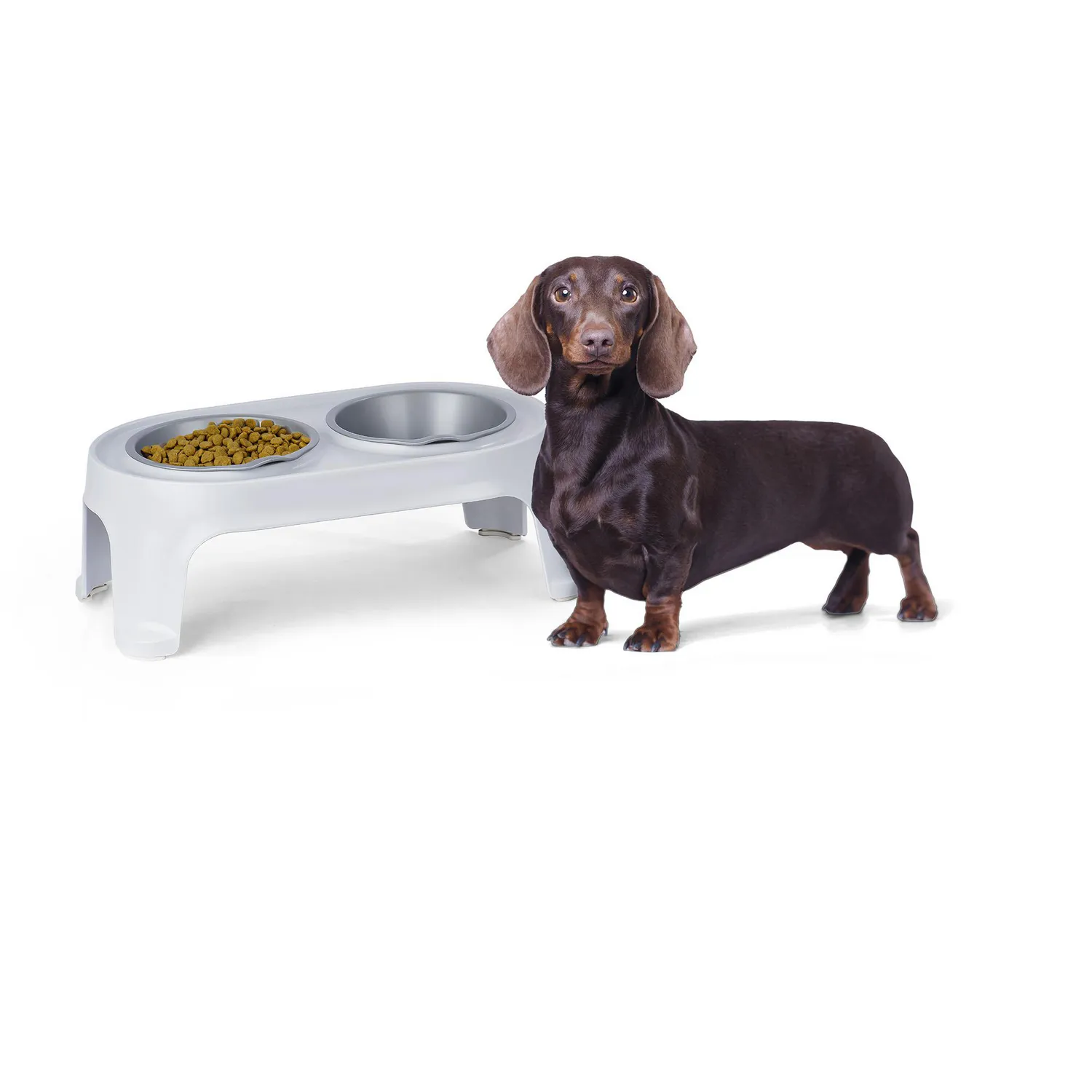 Comedero para Perro Pequeño 16.5x44.3x25.4cm Rimax 3