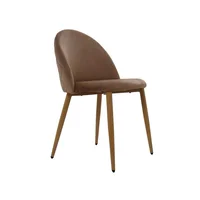 Silla Comedor Fija Ali Café Bonno