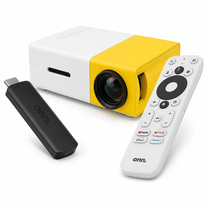 Kit Cine En Casa Proyector Video Beam Yg300 + Roku Express - Homecenter ...