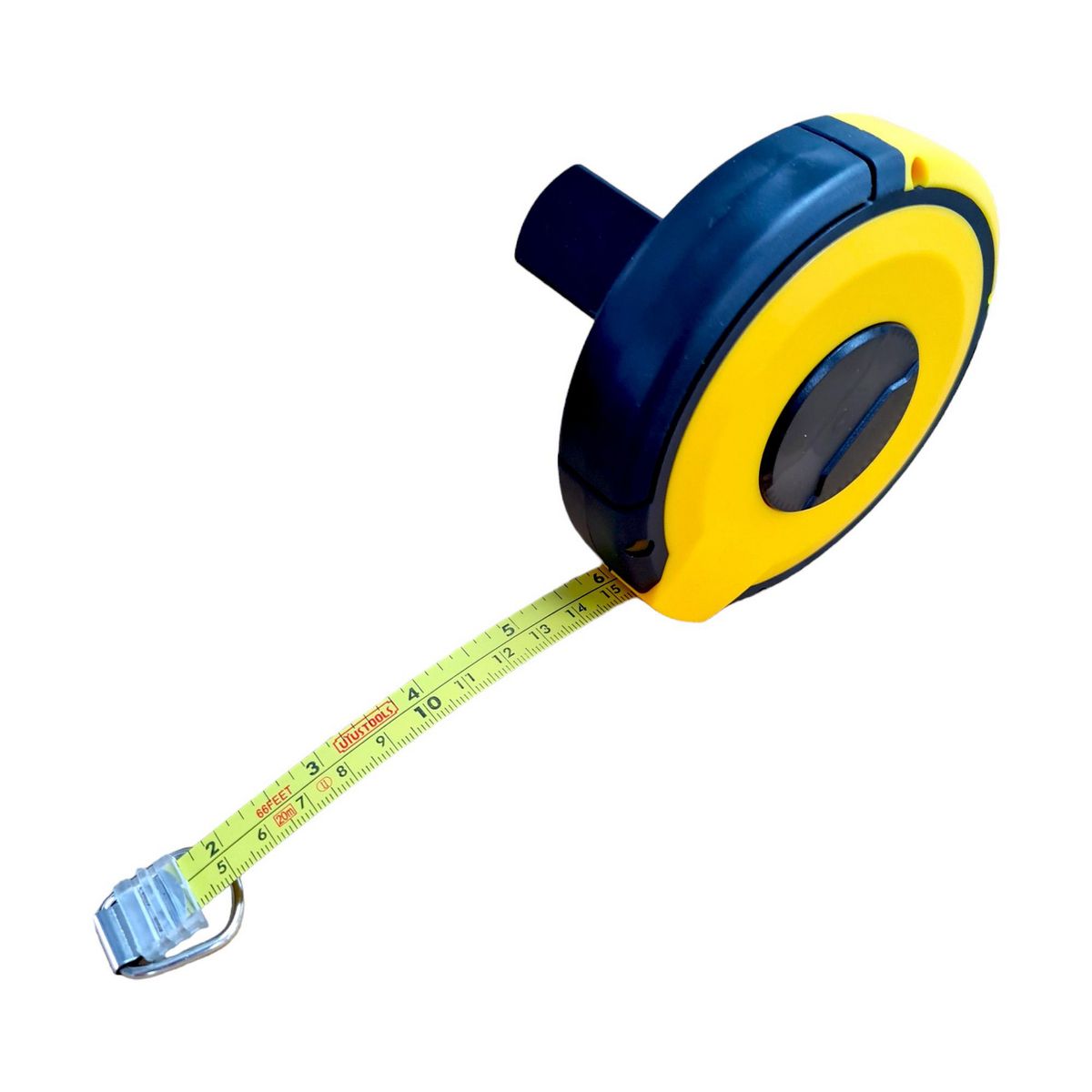 UYUSTOOLS - Cinta Métrica Decámetro 20 m en Acero en TPR y ABS Uyustools