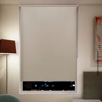Cortina Enrollable Blackout 220x220 cm Blanco Just Home Collection