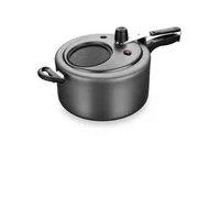 Olla a Presión Antiadherente Visor 6l Superior Grafite Marca Mta