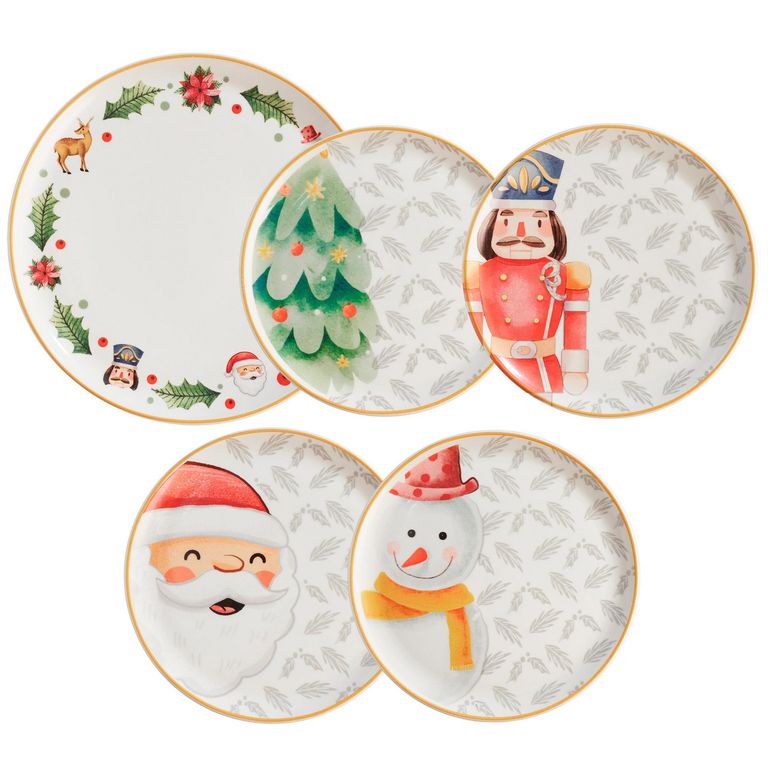 Vajillas y Decoración de Mesa Navideñas Homecenter