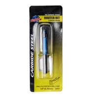 Fresa Piloto Acanalado Recto con Punta Carburo 1/4 - 3/4 Pulgadas MP Tools